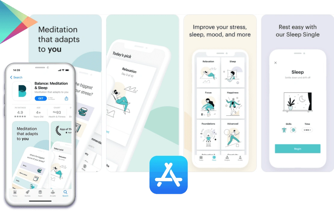 Previewed 3D device mockup generator for professional App Store screenshot presentations