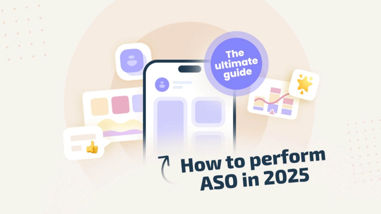 Professional app store screenshot design with device mockup and marketing text overlay and best practices overview